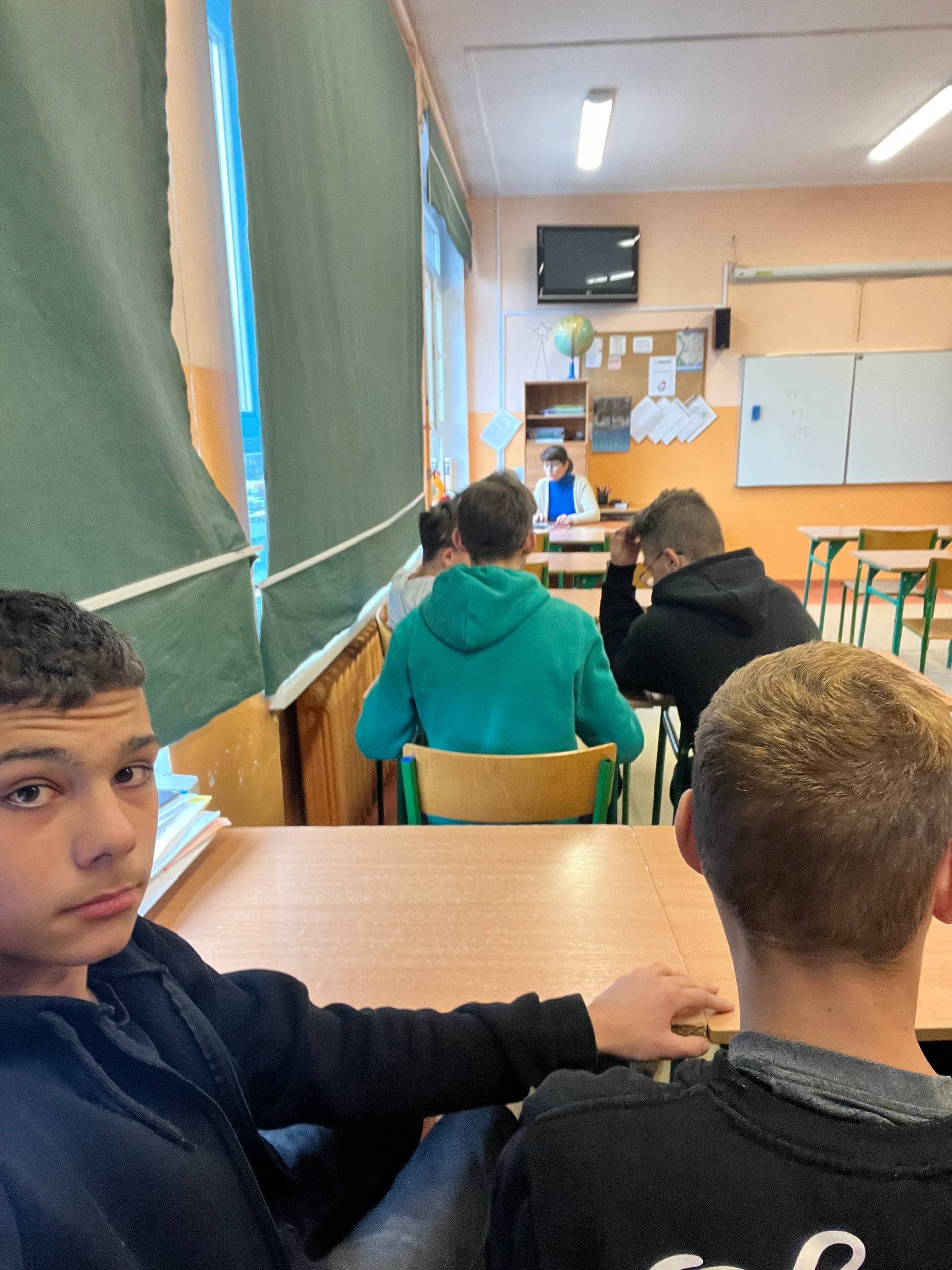 Still in class. Still thinking bigger.